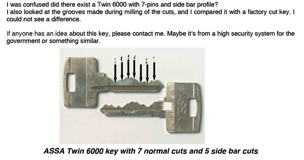 assa twin special 7 pin edition?