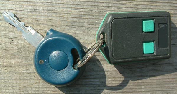 car key and remote