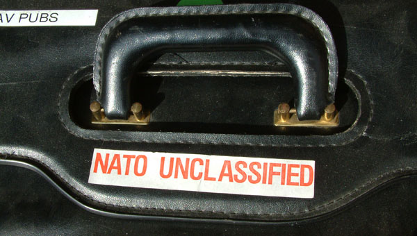 nato unclassified suitcase