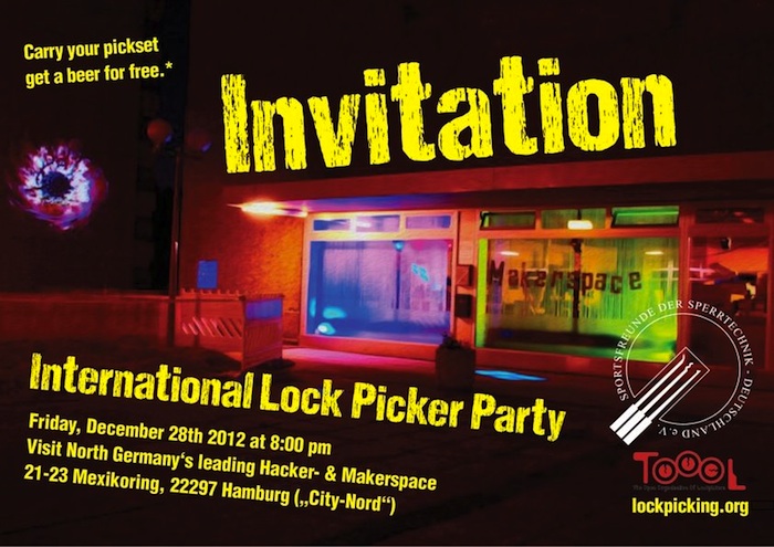 lockpicker party Hamburg