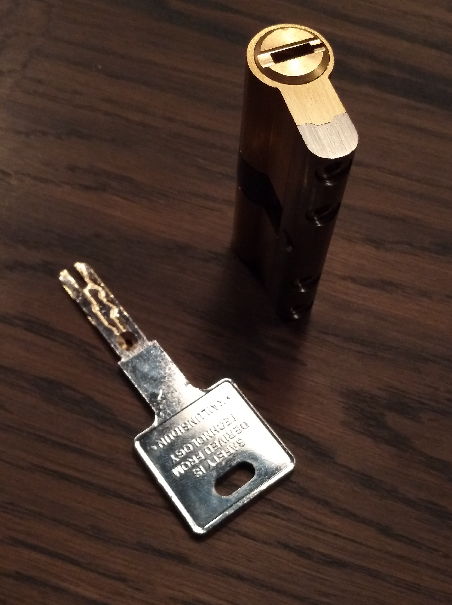 Case with Chinese locks