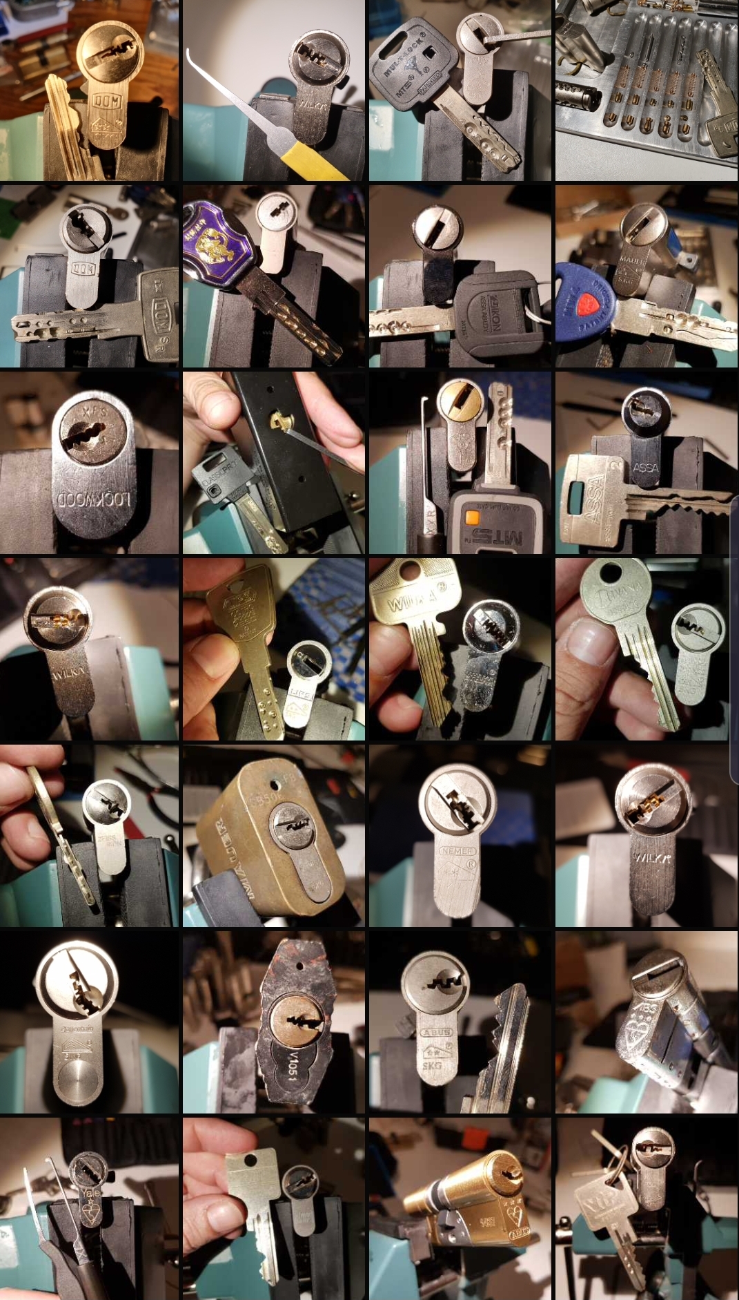 Thought you guys might be interested in a test project I did. I 3D printed  a bump key, then duplicated it in metal at an automated minute key kiosk. :  r/lockpicking